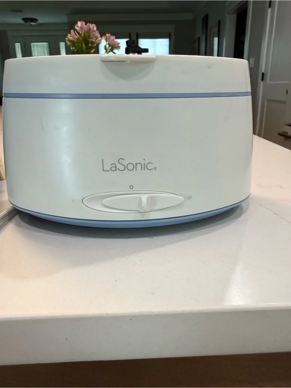 Connoisseur Double White Home Accent Ultrasonic Cleaner.. never used. No box